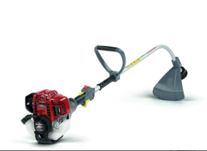 Dos à nous, on voit la Honda UMS 425 LN, rouge et noire.